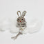 Borneo Rabbit Ring Scarf Buckle