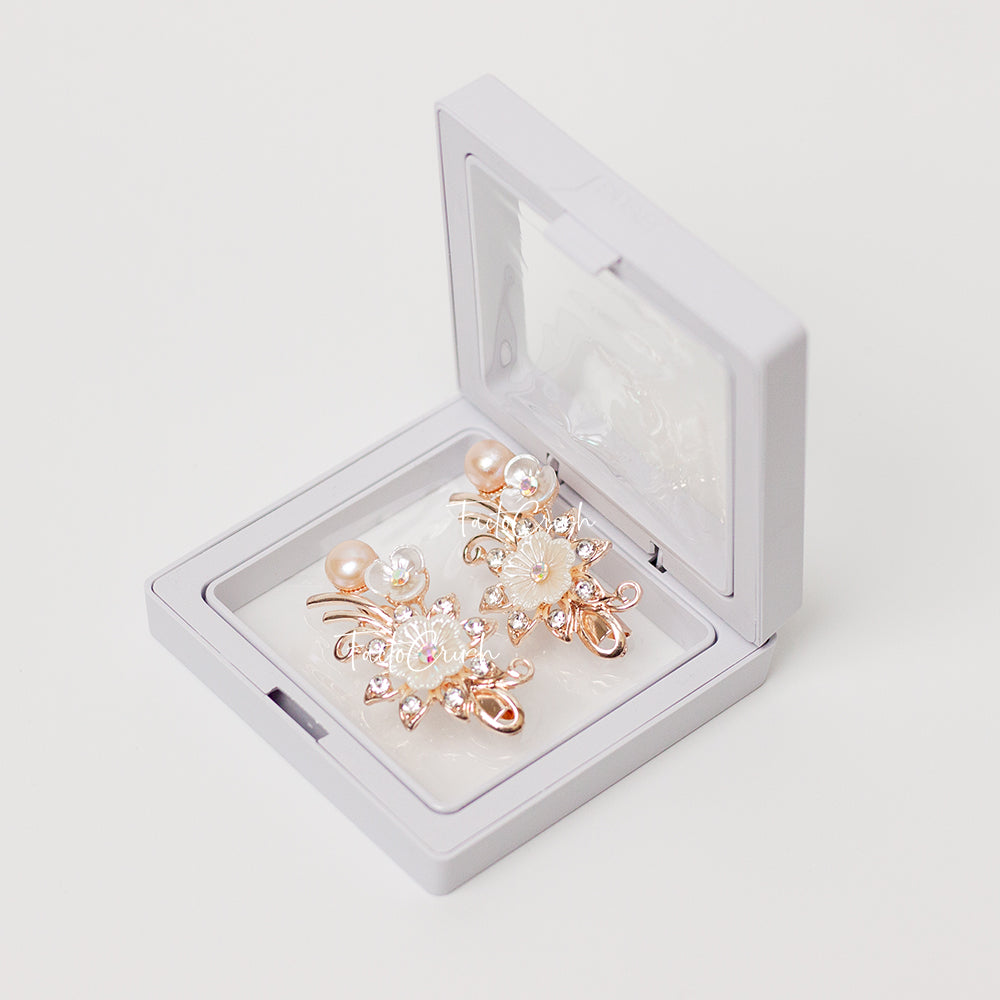 Aru Hydrangea Sabah Freshwater Pearl Brooch