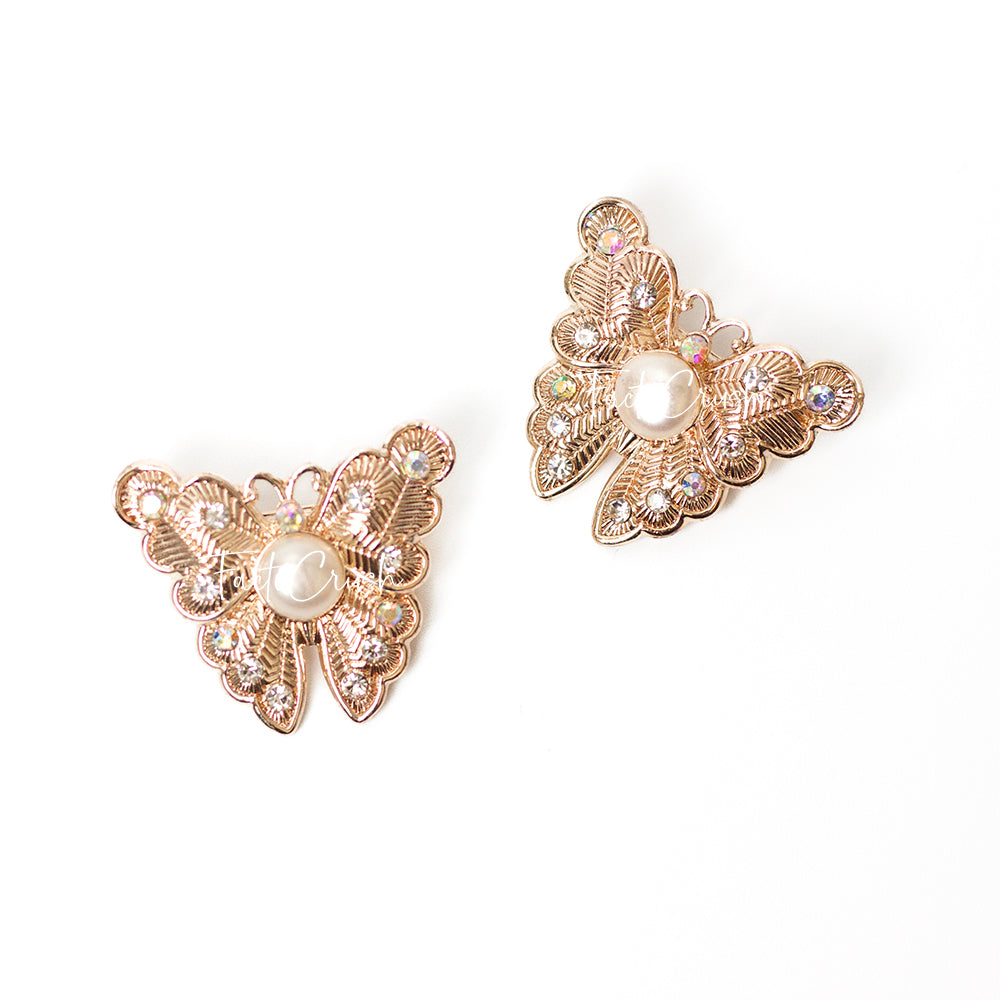 Aru Rama-Rama Sabah Freshwater Pearl Brooch