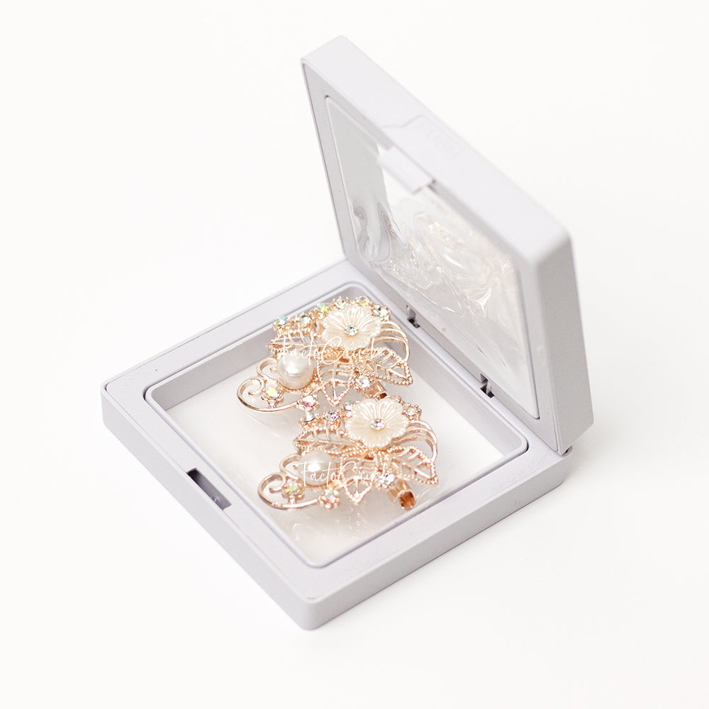 Aru Lily Sabah Freshwater Pearl Brooch