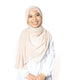 Kejora Nude Chiffon Shawl