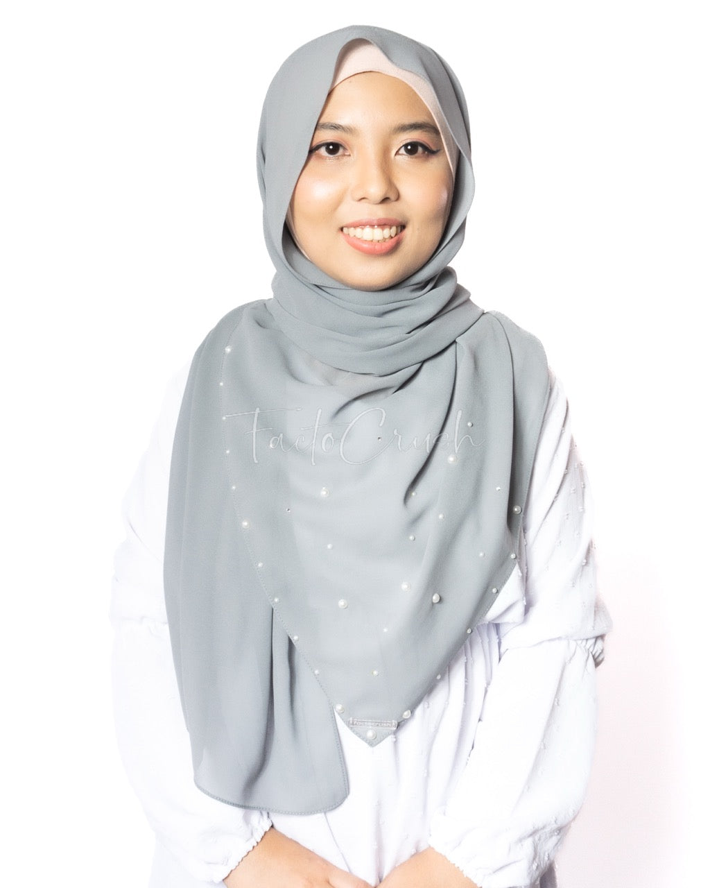 Kejora Lava Chiffon Shawl