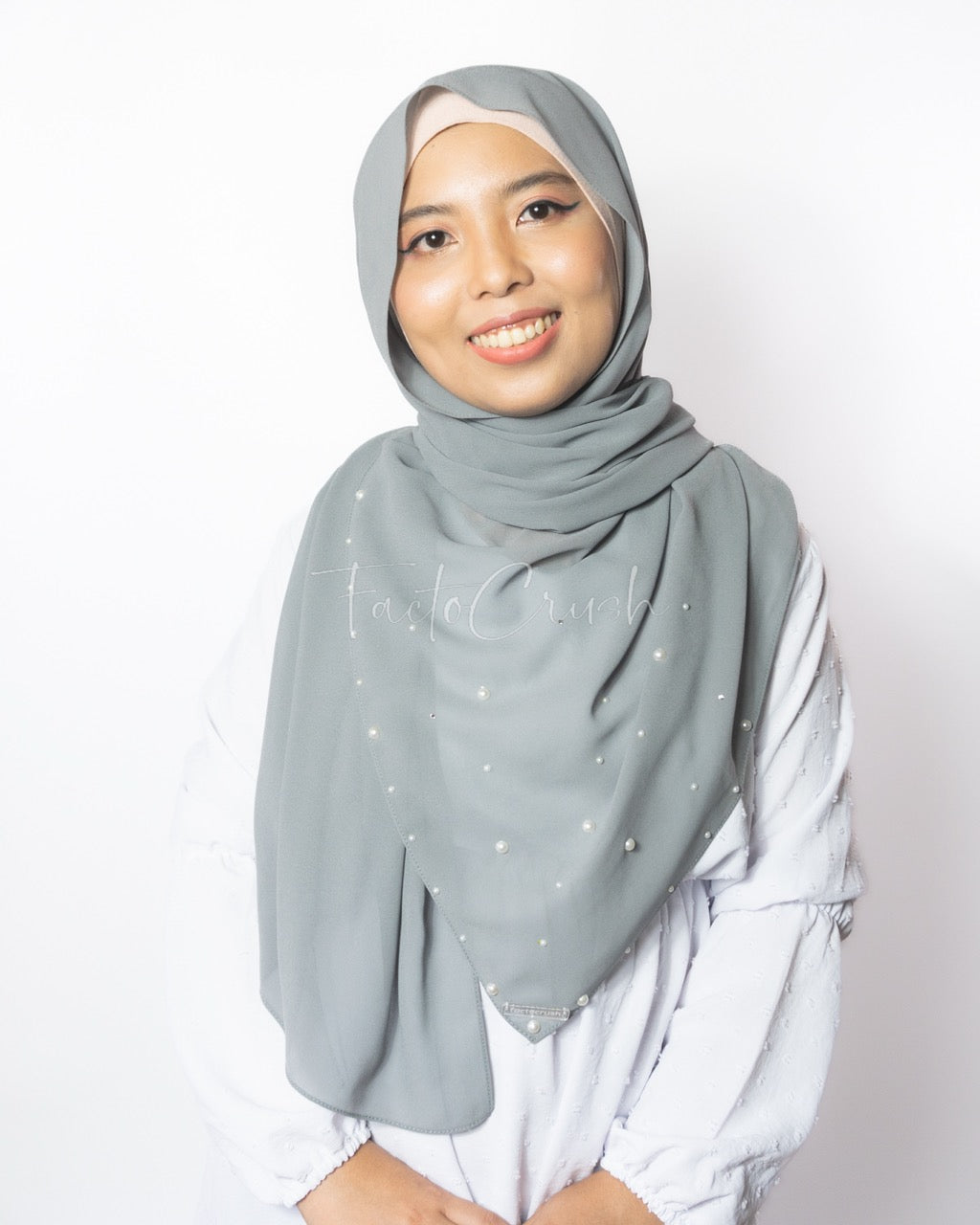 Kejora Lava Chiffon Shawl