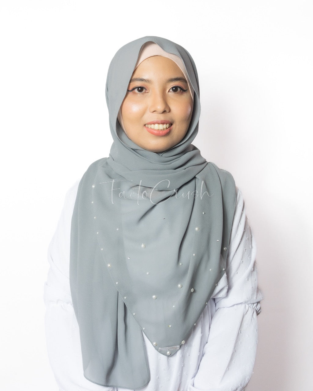 Kejora Lava Chiffon Shawl