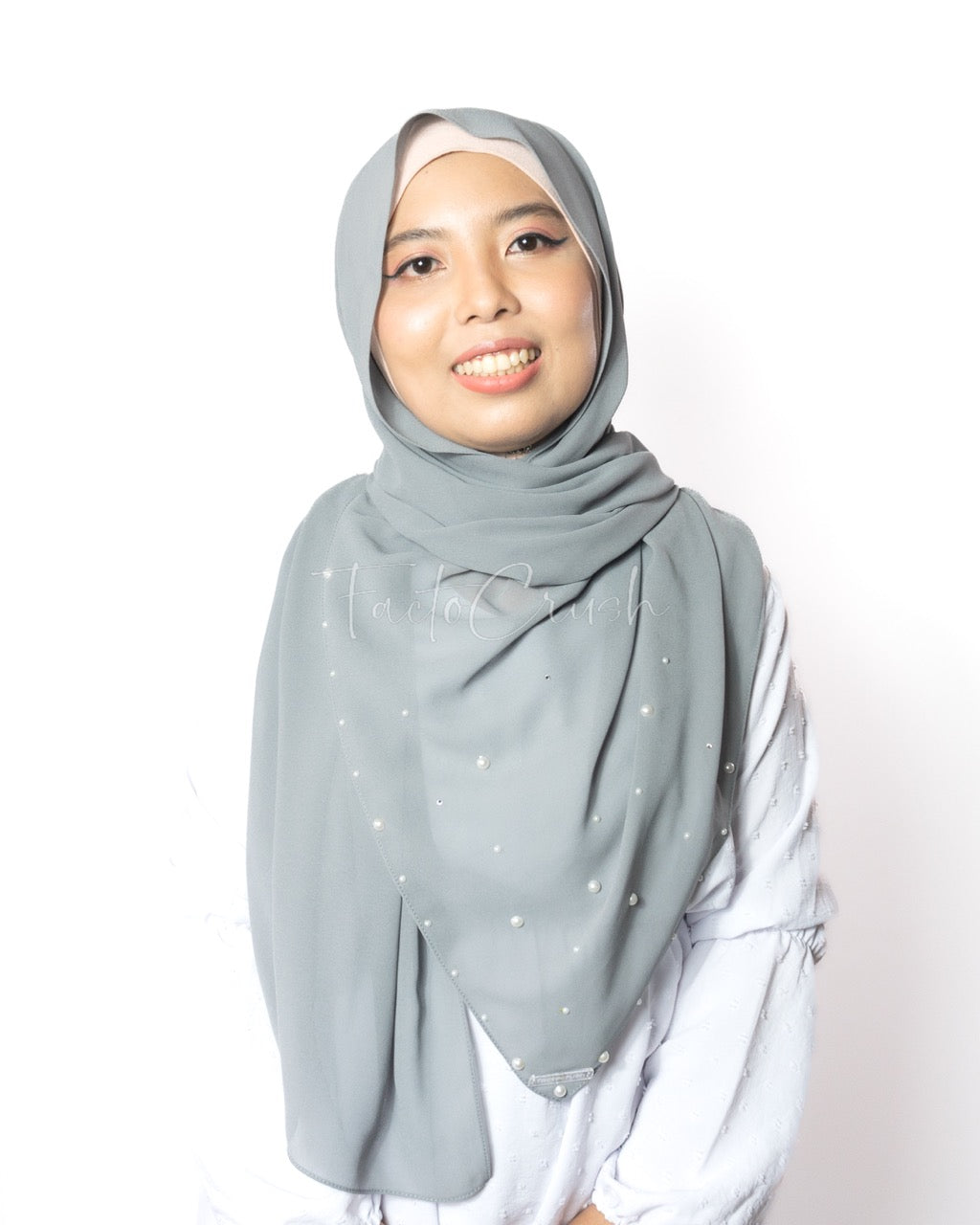 Kejora Lava Chiffon Shawl